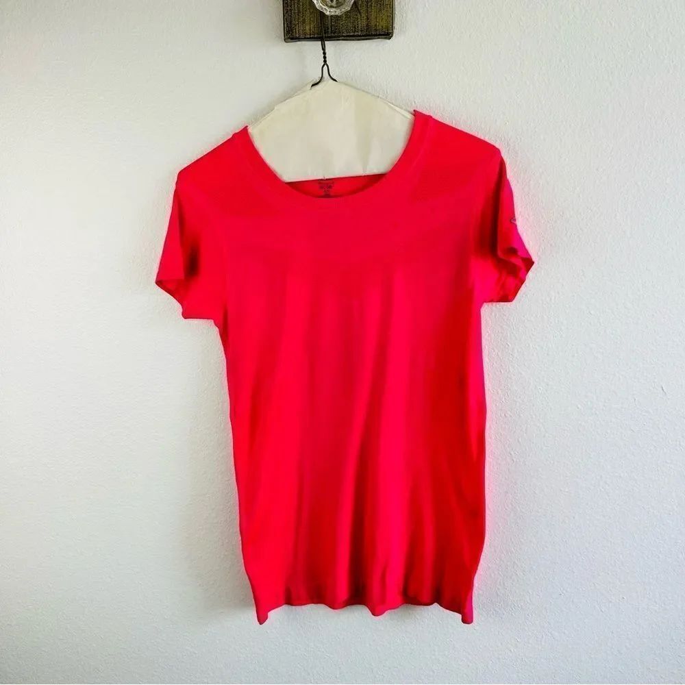 Champion C9 Duo Dry Hot Pink Athletic Shirt Women Size S